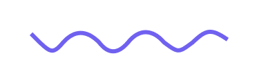 wiggly purple divider