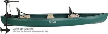 Lifetime Wasatch Canoe, Green, 13'