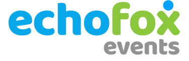 a logo for echofox events