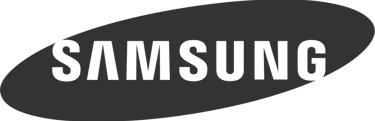 samsung logo in black