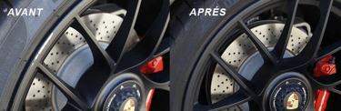 Rénovation jante voiture Lille, photo rénovation jante auto Lille, entreprise rénovation jante 62