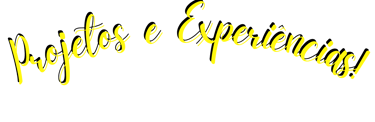 a black and yellow logo with the words projets e - experience