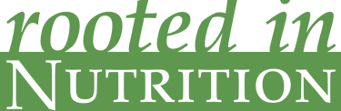 green rooted in nutrition logo