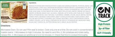 ultra-processed meatloaf meal