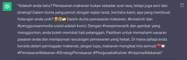 Chatgpt untuk pemasaran