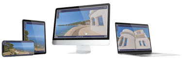 Une visite virtuelle en immobilier avec vue sur la mer
