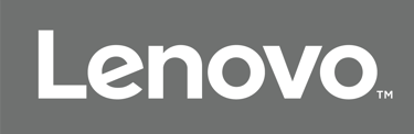Lenovo logo in grey