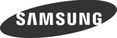 samsung logo in black