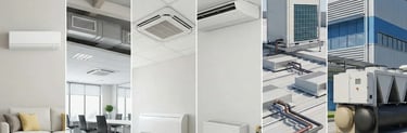 Aqui tiene una descripción de los sistemas de climatización en los que damos asistencia