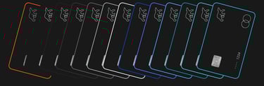 Bankeaz | Colorful Bankeaz Cards