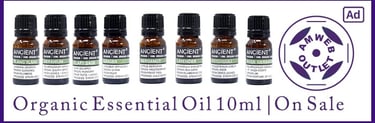 Organic Essential Oil 10ml - amweboutlet