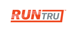Official RunTru logo featuring orange and grey typography for HVAC heating and cooling systems.