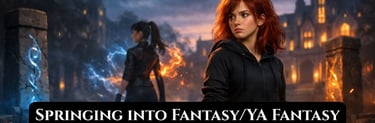 Springing into Fantasy and YA Fantasy