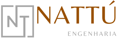 Logo completa da Nattú Engenharia