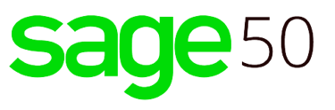 Sage 50 logo – accounting software used by Christina