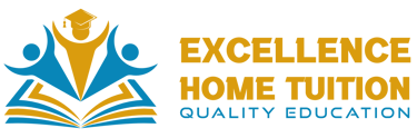 "Excellence Home Tuition official logo, representing trusted home tutoring services in Jabalpur."