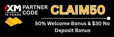xm bonus deposit code claim50
