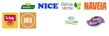 Banner com várias marcas de produtos