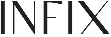 a business logo of INFIX Studio