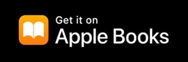 an apple book with the words get it on the app