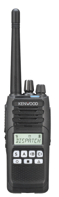 Radio Kenwood uso rudo con pantalla NXDN