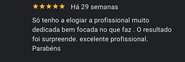 Depoimento de resultado de preenchimento facial - clínica Tatuapé