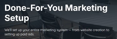 Done for you online affiliate marketing complete set-up by Ivana Mana Review