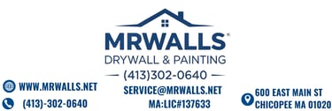 Mrwalls drywall logo from westspringfield ma