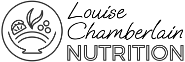 The Logo for Louise Chamberlain Nutrition, a client of SquareKey Studio