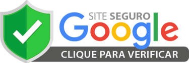 Selo de site seguro google - clique para verificar