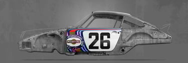 Porsche 911 RSR [R5] 9113600576 - 1973 Dijon 1000km - illustration dessin drawing