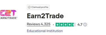Earn2Trade Trustpilot