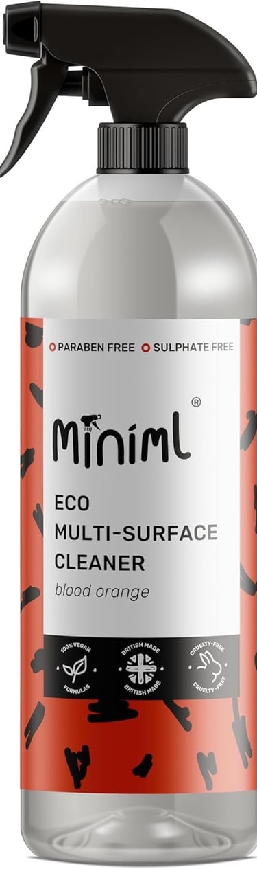 a bottle of eco - friendly multi purpose cleaner