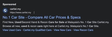 iklan carian google