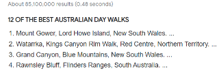 Top Day Walks in Australia 2023 - Mt Gower Day Walk rated number 1