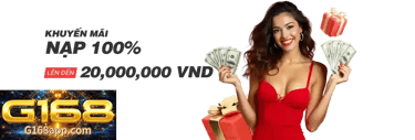 khuyến mãi nạp tiền g168