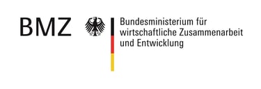 Official BMZ logo for the German Federal Ministry for Economic Cooperation and Development.
