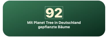 Meine gepflanzten Bäume über Planet Tree