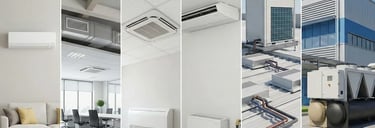 Aqui tiene una descripción de los sistemas de climatización en los que damos asistencia