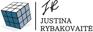 Justina Rybakovaitė logo