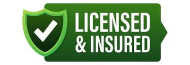 Licensed and insured 