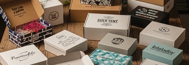 Printing boxes with high quality material