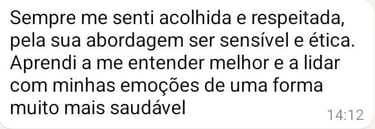 Depoimento de paciente 3