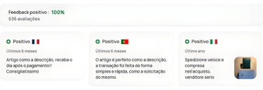 FEEDBACK - TESTEMUNHOS