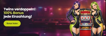 Twindor Casino – Ein Angebot von Twins! 100 % Einzahlungsbonus!