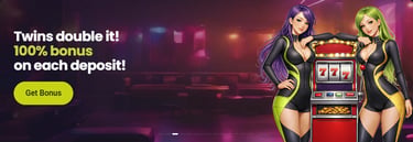 Twindor Casino – An offer from the Twins! 100% deposit bonus!