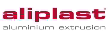 a logo for the allplast aluminum aluminum extrusion