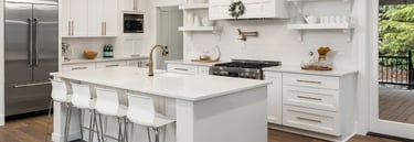 A high end kitchen