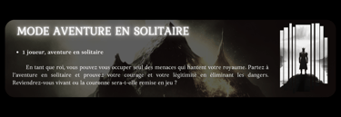 Mode solitaire