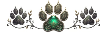 logo pattes Obsidian cats